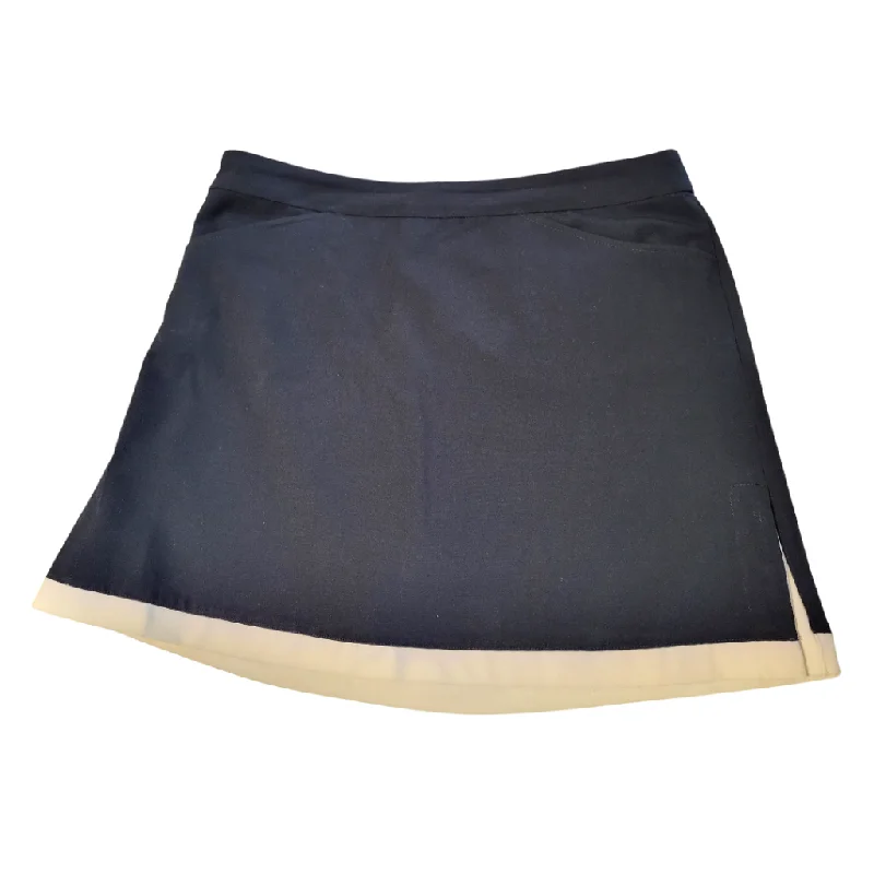 Callaway Dark Navy Golf Skort w/ White Trim Size 10