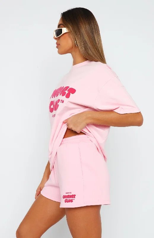 Comfort Club Oversized Tee Bon Bon