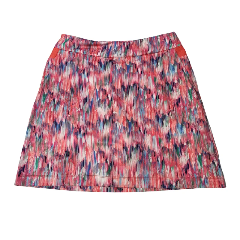 EP NY Multicolor Dry Vertical Brushstroke Skort Size S MSRP$102