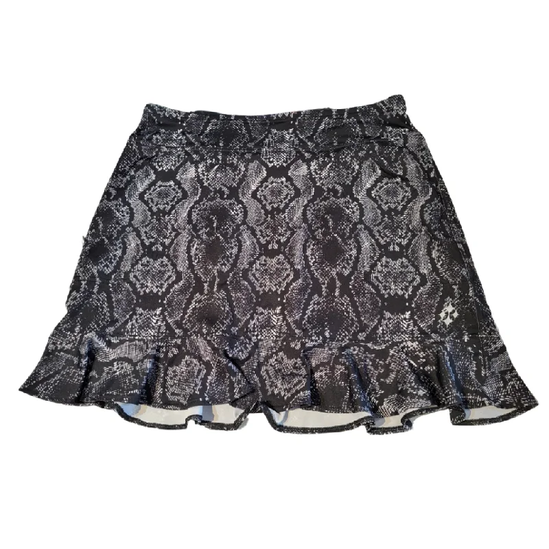 Jofit Black Snakeskin Print Mina Golf Skort Size M MSP$95