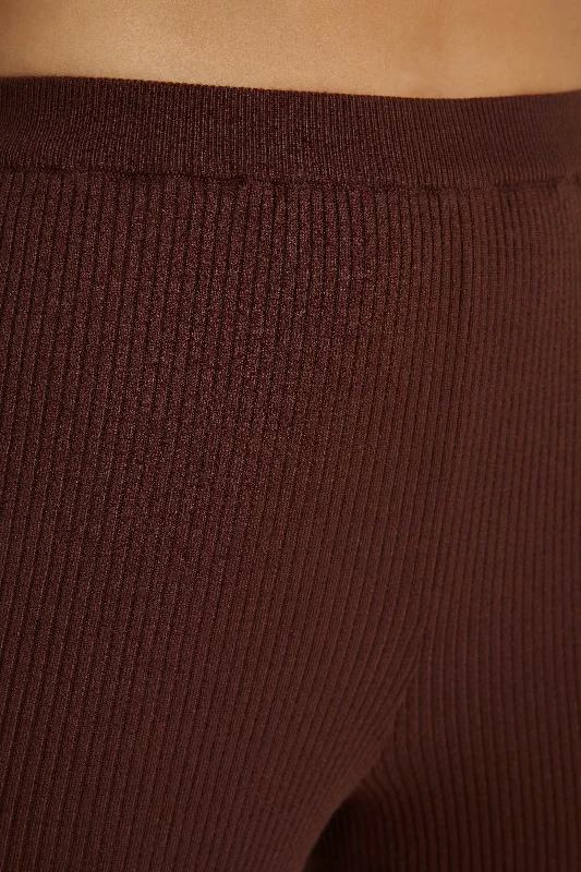 Jovie Knit Pants - Hazelnut