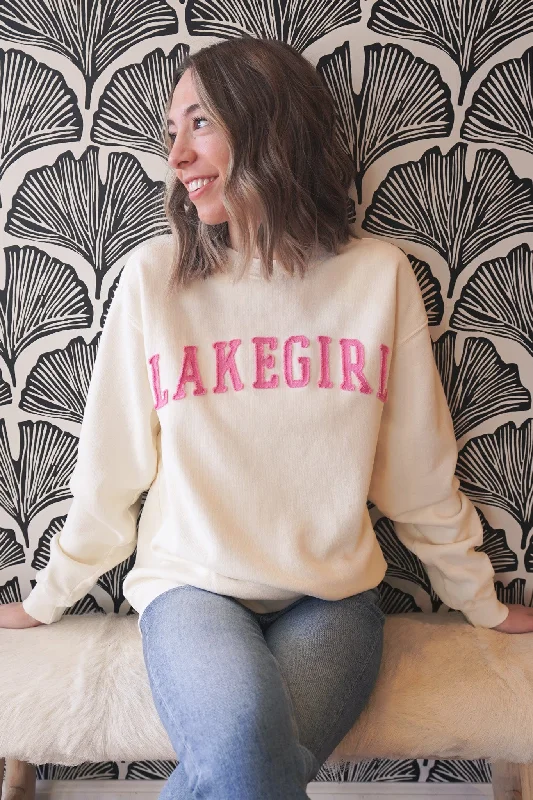 Lakegirl Fleece Crew Neck in Ivory