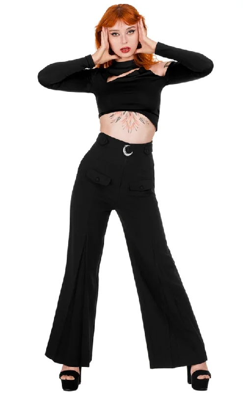 Loretta Crescent Sky High Trousers