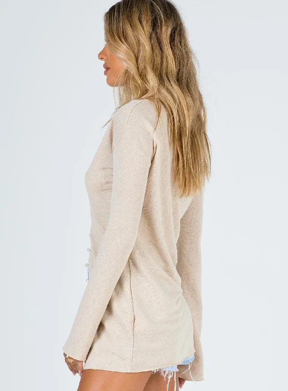 Macy Cardigan Beige