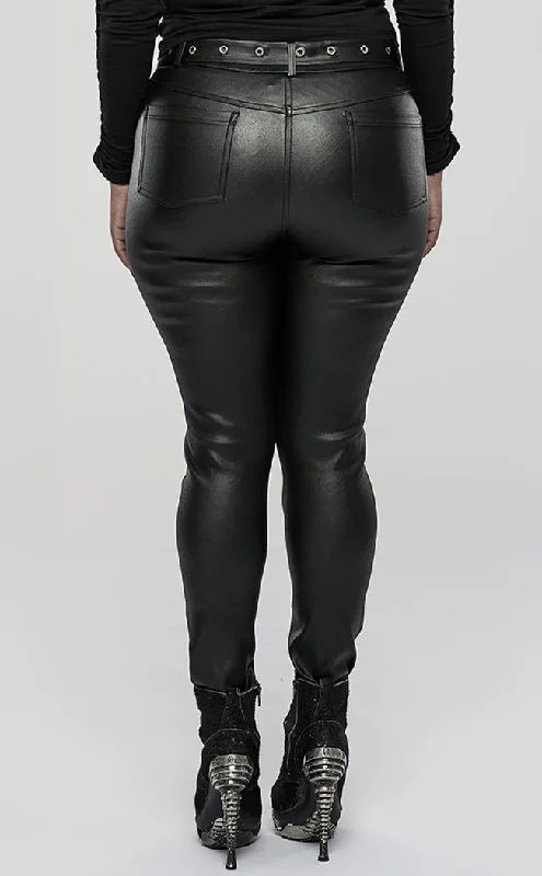 Marcia Biker Trousers | Plus Size