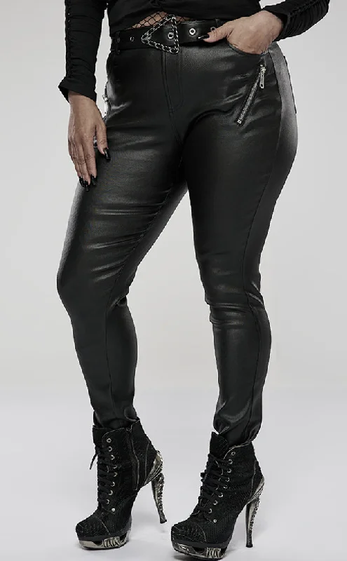 Marcia Biker Trousers | Plus Size