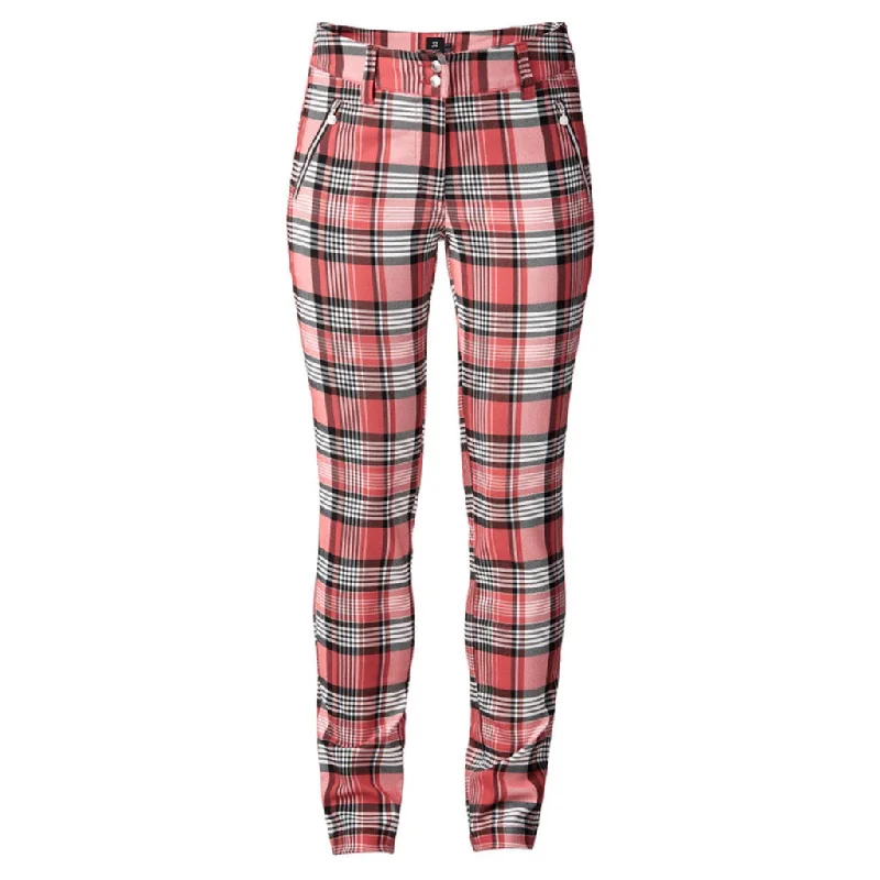 New Daily Sports Jodie Redwood Check Golf Pants MSP$169