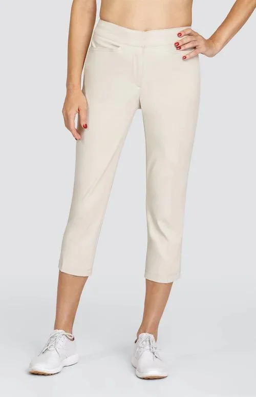 New Tail Activewear Classic Capri Golf Pants-  Chino Size 10 MSP$