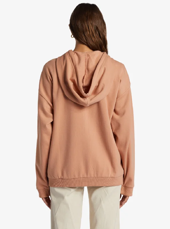 Oversized Evening Hike Hoodie - Cafe Creme