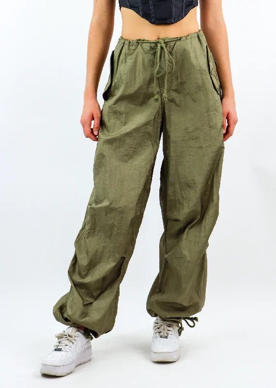 Ready To Fly Parachute Pants ★ Olive