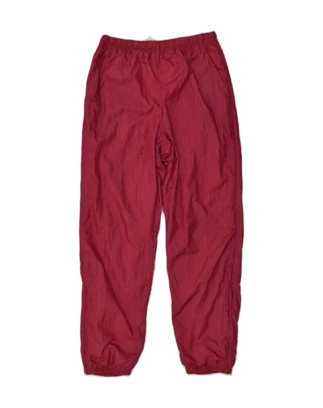 SERGIO TACCHINI Womens Tracksuit Trousers Joggers IT 44 Medium Red