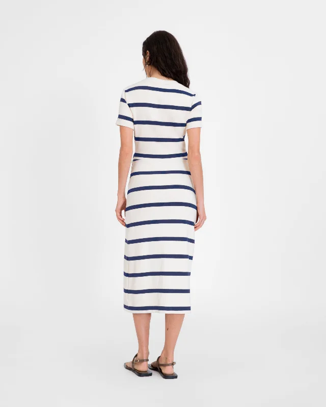 Short Sleeve Striped Cody Dress