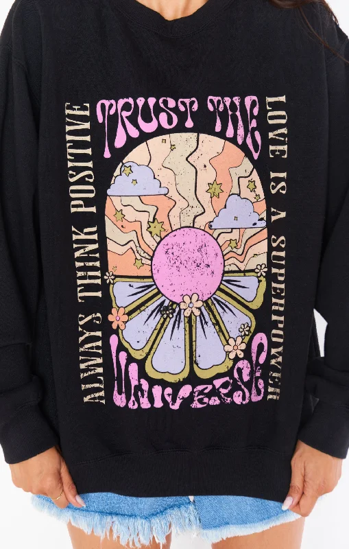 Stanley Sweatshirt ~ Trust The Universe Graphic