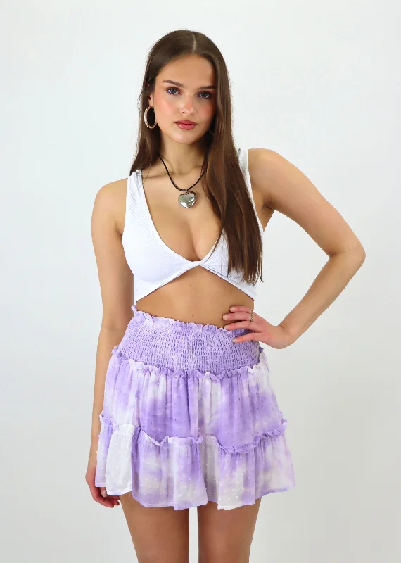 Staring At The Sun Skirt ★ Lavender