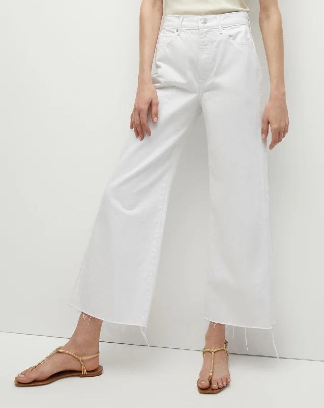 Taylor High Rise Wide Leg Cropped Jean