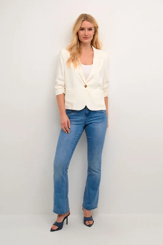 Cream Cocamia Short Blazer